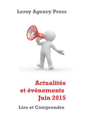 cover image of Actualités et événements Juin 2015
